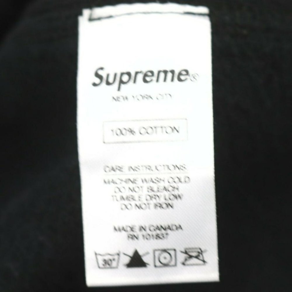 Supreme 16AW Black Brush Script Crewneck 861452 - Picture 4 of 12